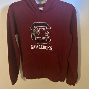 Gamecocks Maroon Hoodie children's size 10/12